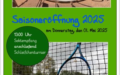 Saisonstart der Tennisabteilung